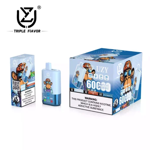 Why Choose Our Factory Direct UZY Tpriple Flavors 60000 3 IN 1 Disposable Vape Wholesale