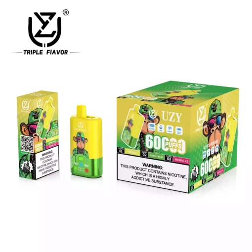 Why Choose Our Factory Direct UZY Tpriple Flavors 60000 3 IN 1 Disposable Vape Wholesale