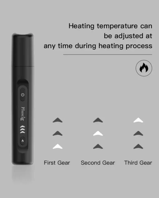 Bulk Supply of Pluscig Q9 Heat Not Burn Device Featuring 3350 mAh Battery and Automatic Cleaning