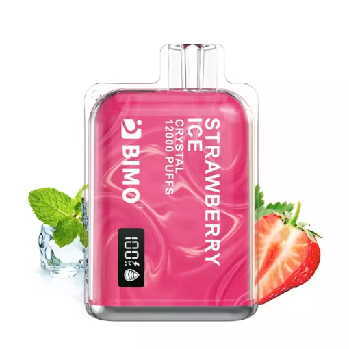 High Performance BIMO CRYSTAL 12000 PUFFS Vape Designed with 1.20 Ohm Dual Mesh Coils