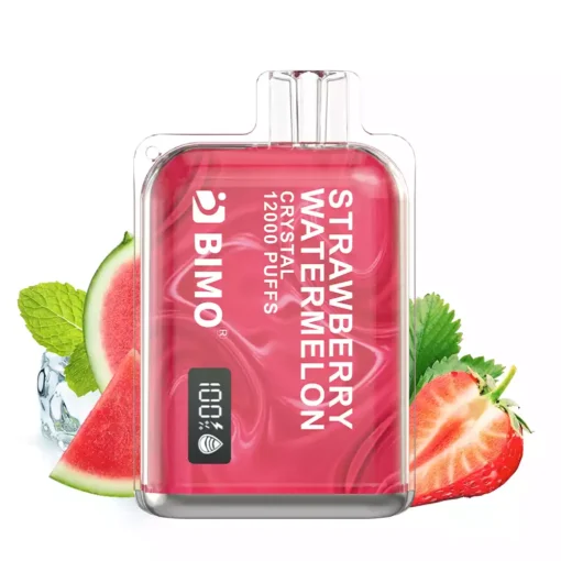 High Performance BIMO CRYSTAL 12000 PUFFS Vape Designed with 1.20 Ohm Dual Mesh Coils