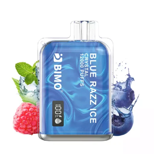 High Performance BIMO CRYSTAL 12000 PUFFS Vape Designed with 1.20 Ohm Dual Mesh Coils