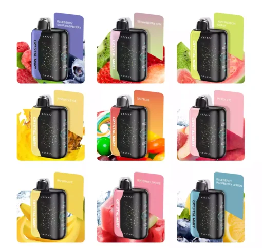 High Quality CRYSTAL MARY PulseX 50mg 20000 Puffs Vape Pen with Rechargeable Battery and VPU Chip Wholesale