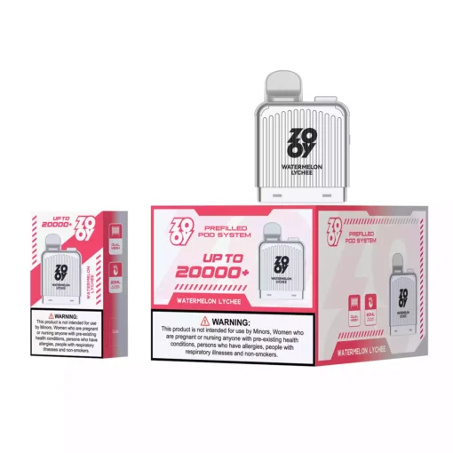 High Quality ZOOY VAPE LugVapor 20000 Pod Puffs with Rechargeable and Refillable 20ml Pods Wholesale