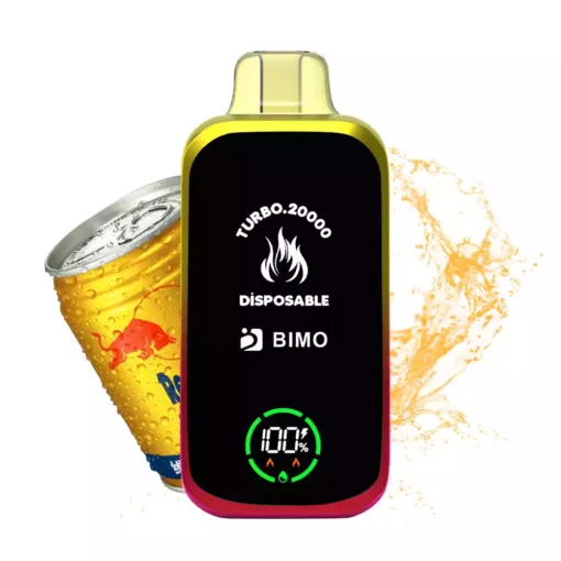 Premium Disposable Vape BIMO TURBO 20000 Puffs with Dual Mesh Coil and Rechargeable 850mAh Battery