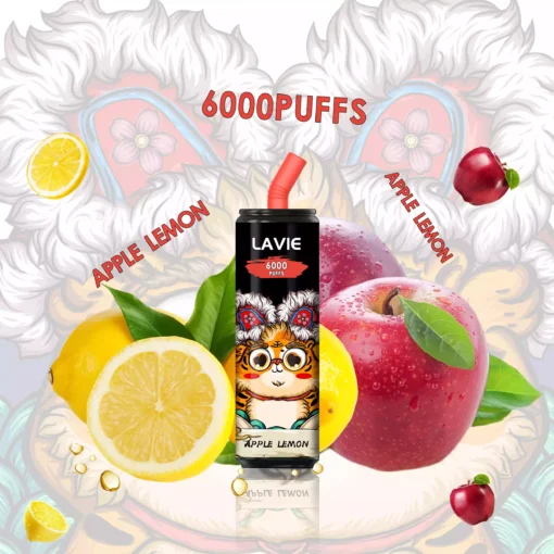 Premium Factory Direct Lavie Cola 6000 Puffs Disposable Vape Available in 2 Percent and 5 Percent Nicotine