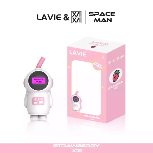 Quality Assured Lavie Spaceman 7000 Puffs Vape Pen with 2 Percent and 5 Percent Salt Nicotine for Wholesale