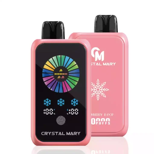 Quality Rechargeable Disposable Vape Crystal Mary Groove 50000 Puffs Dual Mesh Coil