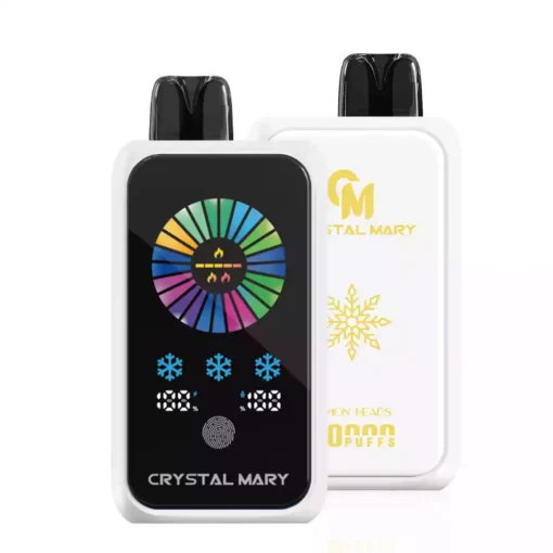 Quality Rechargeable Disposable Vape Crystal Mary Groove 50000 Puffs Dual Mesh Coil