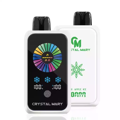 Quality Rechargeable Disposable Vape Crystal Mary Groove 50000 Puffs Dual Mesh Coil