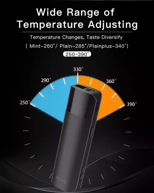 Wholesale Pluscig S10 HNB Device Featuring Adjustable Preheating and Built In Cleaning Mode