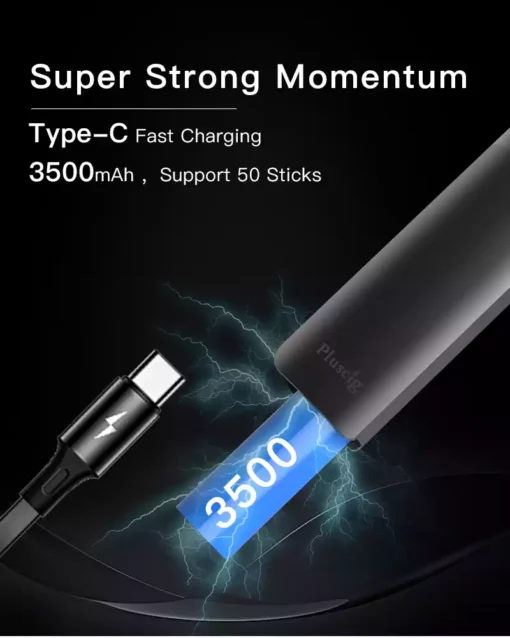 Wholesale Pluscig S10 HNB Device Featuring Adjustable Preheating and Built In Cleaning Mode