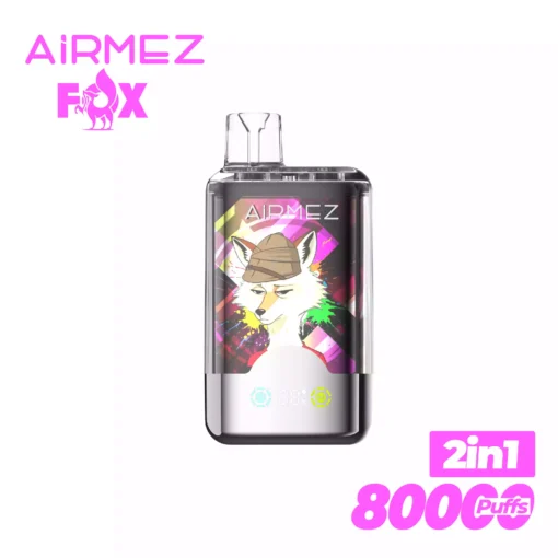 High Quality Airmez FOX 2IN1 80000 Puffs Vape with Refined Nicotine Delivery and Mesh Coil